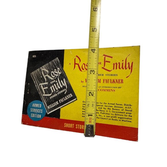 A Rose For Emily & Other Stories By William Faulkner Armed Services Edition 1942 - Picture 5 of 5